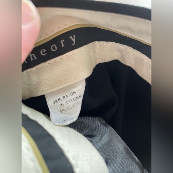 Theory‎ Trousers Black Size 6 - Picture 6 of 8